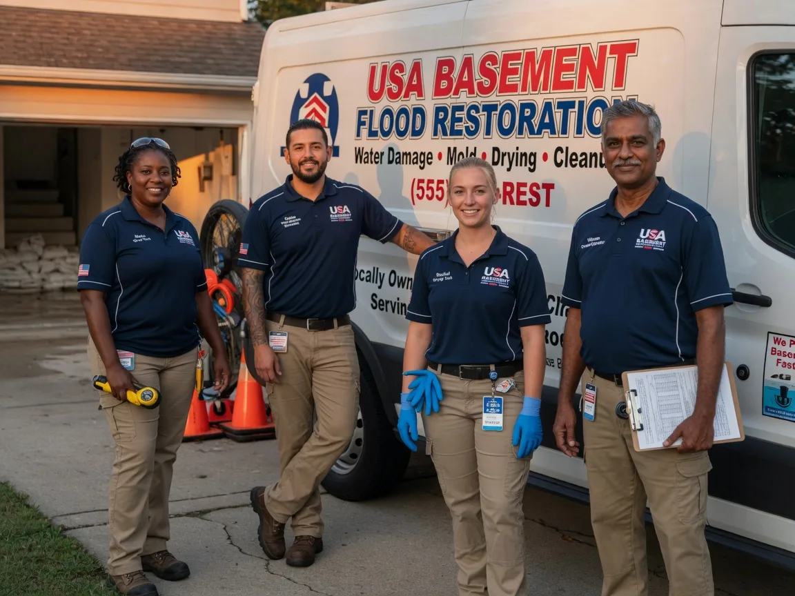 Basement Flood Cleanup company in Linn, MO