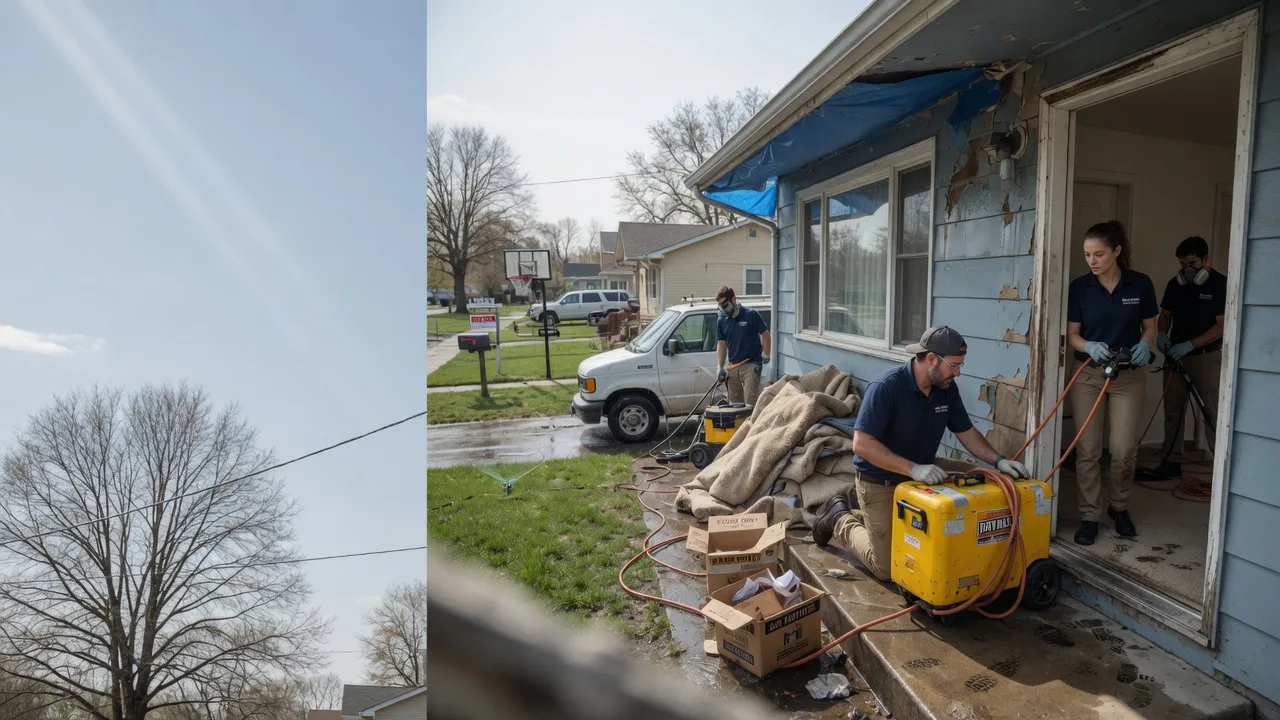 Basement Flood Cleanup in Linn, MO near me